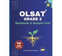 OLSAT Grade 2 Test Prep - Workbook with Practice Questions and Sample Test: Level C
