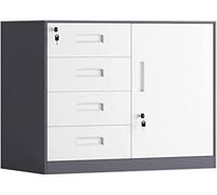 OLSKFUH Armadietto Portadocumenti Per Ufficio Armadietto Basso Armadietto Portadocumenti Tipo Di Cassetto Per Ufficio Armadietto Portaoggetti Con Serratura Armadietto Piccolo,C-5 Drawer