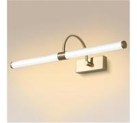 OLSKFUH Lampada da Parete in Rame per Bagno, Specchio con Luce LED Frontale da 73 Cm, 29 W, Applique da Parete sopra Lo Specchio, Luci per Il Trucco, Lampade per Specchio da Tru,Copper-3000k
