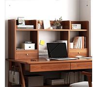 OLSKFUH Libreria Da Scrivania Con Organizer - Scaffale Espositivo Da Scrivania, Libreria Da Scrivania Indipendente, Scaffale Organizer Da Scrivania, Librerie Indipendenti C,A-80X16X52CM