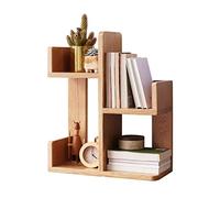 OLSKFUH Libreria Europea Semplice, Libreria Da Tavolo, Piccola Libreria Semplice, Può Contenere Piccoli Vasi Di Fiori, Libri/Cornici Per Foto/Oggetti Decorativi, Decorazione,