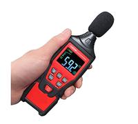 OLSKFUH Misuratore di Decibel, Ta8153B Misuratore di Livello Sonoro Digitale Misuratore di Decibel di Rumore Schermo LCD A Colori Intervallo da 30-130 Db Connessione Dati USB