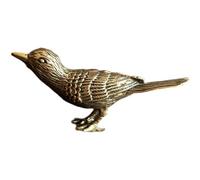OLSKFUH Statuette di Uccelli E Conigli in Ottone, Statuette in Miniatura di Gazza in Metallo, Decorazioni da Tavolo, Accessori per La Decorazione di Micro Paesaggi E Bonsai per La CAS,