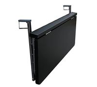 OLSKFUH Tavolino Pieghevole Per Esterni,Tavolo Con Ringhiera Sospesa Per Balcone,Tavolo Da Bar Domestico,Tavolo Multifunzionale Per Il Tempo Libero,Tavoli A Parete Regolabili,Su,100x40cm/39.3x15.7in