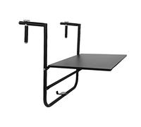OLSKFUH Tavolo Da Bar Per Balcone Per Ringhiere, Tavolo Sospeso Pieghevole Per Esterni, Tavolo Multifunzionale Per Il Tempo Libero, Altezza Regolabile, Tavolo Da Portata Per Ri,1.6-4.5in