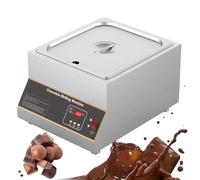 OLSKFUH Temperacioccolato Professionale, 500W, Controllo Digitale della Temperatura 0~80℃ con 1 Recipiente, Controllo Automatico della Temperatura per Crema di Cioccolato Calda,