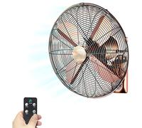 OLSKFUH Ventilatore oscillante Silenzioso di Raffreddamento - Ventilatore a Parete con Telecomando - Raffreddamento Estivo per casa/Industria/Ufficio/Palestra, 14 Pollici,Mechanical-16In