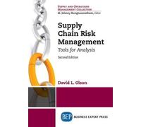 OLSON SUPPLY CHAIN RISK MANAGEMENT (Tascabile)