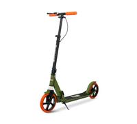 Olsson - Monopattino Cheer, cuscinetti ABEC 9, manubrio con altezza regolabile (90-104 cm), pieghevole, manopole in silicone TPR BMX, sospensione anteriore, poggiapiedi, ruote da 200 mm PU, omologato