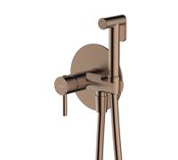Oltens Molle rubinetto per bidet con set doccia da incasso rame spazzolato 31100610