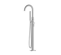 Oltens Molle rubinetto per vasca e doccia a terra nichel 34300910