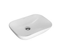 Oltens Solvig lavabo 51x34 cm ovale da appoggio bianco lucida 40322000