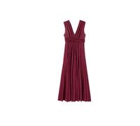 Oltre - Abito lungo in jersey lurex - - Dresses - Donna - Rosso - L