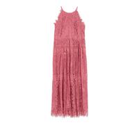 Oltre - Abito midi svasato in pizzo - - Dresses - Donna - Rosa - 3XL