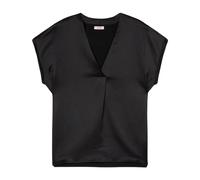 Oltre, ,Blouses & Shirts ,Donna ,Nero ,L T-shirt bicolore con scollo a V