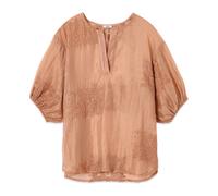 Oltre - Camicetta Ricamata con Maniche a Palloncino - - Blouses & Shirts - Donna - Rosa - S