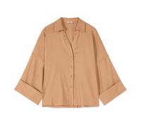 Oltre - Camicia boxy misto lino - - Blouses & Shirts - Donna - Beige - M