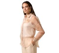 Oltre: Camicia in Organza con Spilla Rosa. L Stagione Autunno Inverno 2025