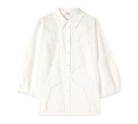 Oltre - Camicia Sangallo - - Blouses & Shirts - Donna - Bianco - S