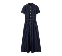 Oltre, ,Dresses ,Donna ,Blu ,3XL Abito Camicia in Denim
