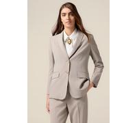 Oltre Fluid Viscose Blend Blazer Beige Taglia: 42 | Blazers Outlet | Donna | Marrone