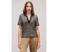 Oltre Full Sequined Polo Shirt Grey Taglia: M | Camicie Outlet | Donna | Grigio