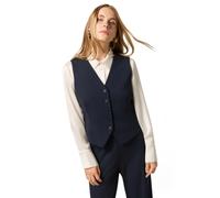 Oltre: Gilet in tessuto crêpe blu. 50 Stagione Autunno Inverno 2025