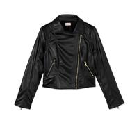 Oltre - Giubbotto chiodo cropped - - Jackets - Donna - Nero - 4XL