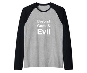 Oltre Il Bene e Il Male Maglia con Maniche Raglan