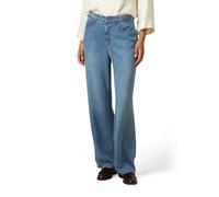 Oltre: Jeans Wide Leg in Tencel Azzurro. 50 Stagione Autunno Inverno 2024
