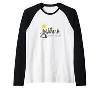 Oltre Le luci della Città Maglia con Maniche Raglan