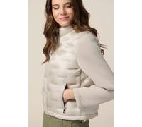 Oltre Lightweight Combined Boxy Down Jacket Beige Taglia: 48 | Gilet Outlet | Donna | Marrone