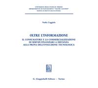 Oltre l'informazione. Il consumatore e la commercializzazione di servizi f...