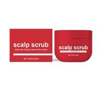 Oltre lo scrub del cuoio capelluto, lo scrub di pulizia profonda per i capelli grassi e asciutti, bilancia l'olio, allevia il cuoio capelluto prurito, con menta piperita e sale marino (1Pcs)