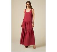 Oltre Long Viscose Dress Red Taglia: 44 | Maxi abiti Outlet | Donna | Rosso