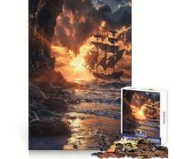Oltre l'orizzonte - Puzzle da 1000 pezzi per adolescenti - Sviluppa le capacità di ragionamento, allevia lo stress, divertente, con bordi netti, il miglior regalo (50x75cm)