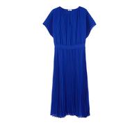 Oltre - Midi Abito in Georgette Plissettata - - Dresses - Donna - Blu - L
