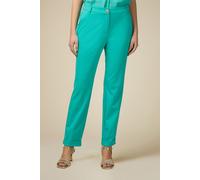 Oltre Milano-stitch Stovepipe Trousers Aquamarine Taglia: 52 | Outlet | Donna | Ciano