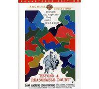 Oltre Ogni Ragionevole Dubbio DVD (1956) - Sidney Blackmer, Philip Bourneuf