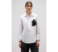 Oltre Oversized Blouse With Jewel Patch White Taglia: 46 | Magliette intime Outlet | Donna | Bianco