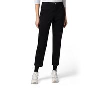 Oltre: Pantaloni Chino Misto Tencel Nero. 46 Stagione Primavera Estate 2025.