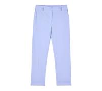 Oltre - Pantaloni cropped in crêpe - - Trousers - Donna - Blu - M
