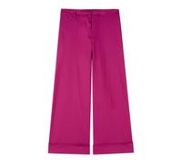 Oltre - Pantaloni cropped in misto cotone - - Trousers - Donna - Viola - S