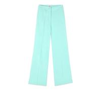 Oltre - Pantaloni Palazzo a gamba larga - - Trousers - Donna - Verde - 3XL