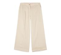 Oltre - Pantaloni Palazzo Cropped - - Trousers - Donna - Beige - 4XL