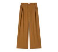 Oltre - Pantaloni Palazzo in Misto Viscosa - - Trousers - Donna - Marrone - L