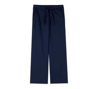 Oltre - Pantaloni Palazzo in Popeline - - Trousers - Donna - Blu - L