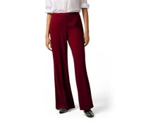 Oltre: Pantaloni Palazzo in Tessuto crêpe Rosso. L Stagione Autunno Inverno 2025