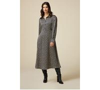 Oltre Patterned Satin Chemisier Dress Taglia: 46 | Abiti in T-Shirt Outlet | Donna |