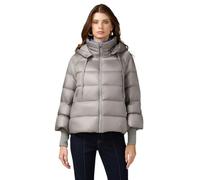 Oltre: Piumino a Cappa in Vera Piuma Grigio. L Stagione Autunno Inverno 2024